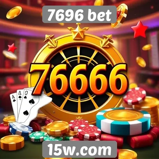 7696 bet oferece diversidade em jogos de cassino